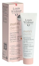 Louis Widmer Nutriderm Tagescreme getönt UV20 bronze 02 parfumiert