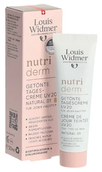 Louis Widmer Nutriderm crème de jour teintée UV20 natural 01 parfumée