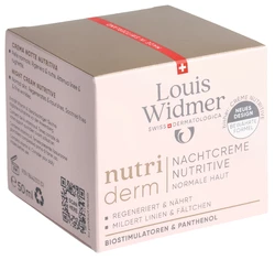 Louis Widmer Nutriderm Nachtcreme Nutritive parfumiert