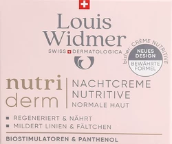 Louis Widmer Nutriderm Nachtcreme Nutritive parfumiert