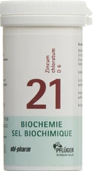 PFLÜGER Nr 21 Zincum chloratum Tablette 6 D