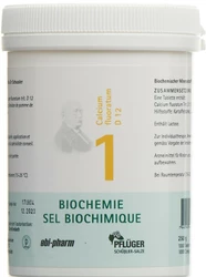 PFLÜGER Nr1 Calcium fluoratum Tablette 12 D