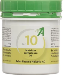 Adler Nr10 Natrium sulfuricum Tablette 6 D