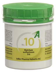 Adler Nr10 Natrium sulfuricum Tablette 6 D