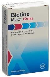 Biotin Merz Tablette 10 mg
