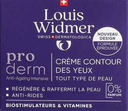 Louis Widmer Proderm Creme für die Augenpartie ohne Parfum