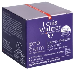 Louis Widmer Proderm crème contour des yeux sans parfum