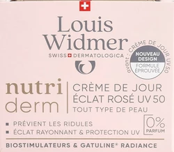 Louis Widmer Nutriderm Tagescreme UV50 éclat rosé ohne Parfum