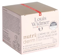 Louis Widmer Nutriderm Tagescreme UV50 éclat rosé ohne Parfum