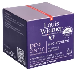 Louis Widmer Proderm Nachtcreme ohne Parfum