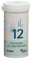 PFLÜGER Nr12 Calcium sulfuricum Tablette 6 D