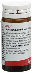 Wala Apis D4/Levisticum D3 Globuli