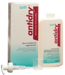antidry bath ölige Lösung