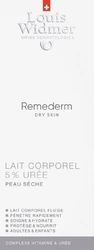 Louis Widmer Remederm Körpermilch 5% Urea parfumiert
