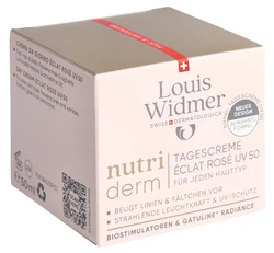 Louis Widmer Nutriderm Tagescreme UV50 éclat rosé parfumiert