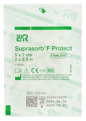 Suprasorb F Protect 5x7cm steril