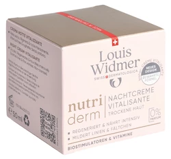 Louis Widmer Nutriderm Nachtcreme Vitalisante ohne Parfum