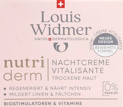 Louis Widmer Nutriderm Nachtcreme Vitalisante ohne Parfum