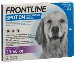 FRONTLINE Spot On Hund L Liste D