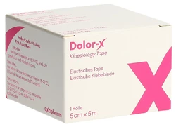 Dolor-X Kinesiology Tape 5cmx5m rose