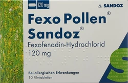Fexo Pollen Sandoz Filmtablette 120 mg