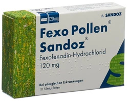 Fexo Pollen Sandoz Filmtablette 120 mg