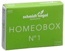 schmidt-nagel HomeoBox 1 Globuli