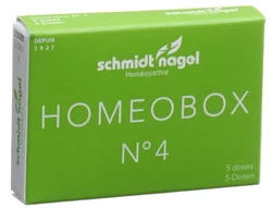 schmidt-nagel HomeoBox 4 Globuli