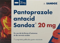 Pantoprazol antacid Sandoz Filmtablette 20 mg