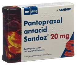 Pantoprazol antacid Sandoz Filmtablette 20 mg
