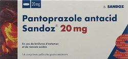 Pantoprazol antacid Sandoz Filmtablette 20 mg