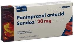 Pantoprazol antacid Sandoz Filmtablette 20 mg