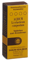 SANUM Acidum L(+)lacticum compositum Tablette
