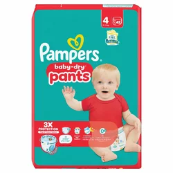 Pampers Baby-Dry Pants Gr4 9-15kg Maxi Sparpack