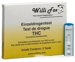 Willi Fox Drogentest THC einzel Urin