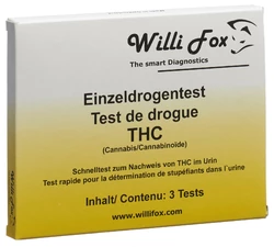 Willi Fox Drogentest THC einzel Urin