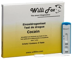Willi Fox Drogentest Cocain einzel Urin