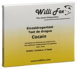 Willi Fox Drogentest Cocain einzel Urin