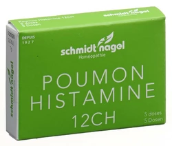 schmidt-nagel Poumon histamine Globuli 12 CH
