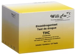 Willi Fox Drogentest THC einzel Urin