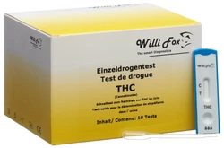 Willi Fox Drogentest THC einzel Urin