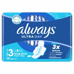 always Ultra Binde Long Plus mit Flügeln