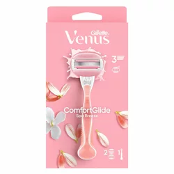 Gillette Venus Comfortglide Rasierapparat Spa Breeze mit 2 Klingen