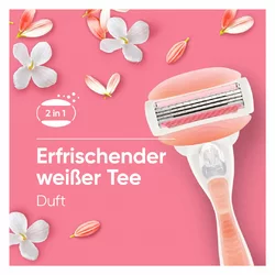 Gillette Venus Comfortglide Rasierapparat Spa Breeze mit 2 Klingen
