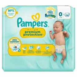 Pampers Premium Protection New Baby Gr0 <3kg Micro Single Pack