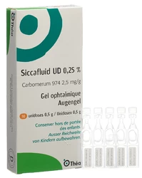 Siccafluid UD Augengel 0.25 %