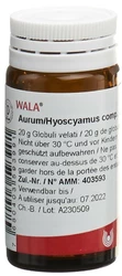 Wala Aurum/Hyoscyamus comp. Globuli