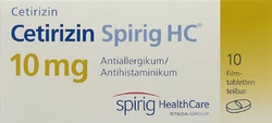 Cetirizin Spirig HC Filmtablette 10 mg