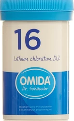 Omida Nr16 Lithium chloratum Tablette 12 D