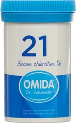 Omida Nr21 Zincum chloratum Tablette 6 D